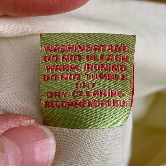 YUKA RESORT Floral Blue Vase Cotton Pencil Skirt - Picture 12 of 13